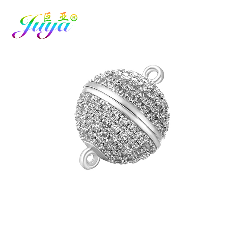 Jewelry Making Bead - Juya ลูกปัดแฮนด์เมดเครื่องประดับค้นพบ4ขนาดตะขอแม่เหล็กที่แข็งแรงสำหรับผู้หญิงคริสตัลสร้อยข้อมือไข่มุกสร้อยคอทำ