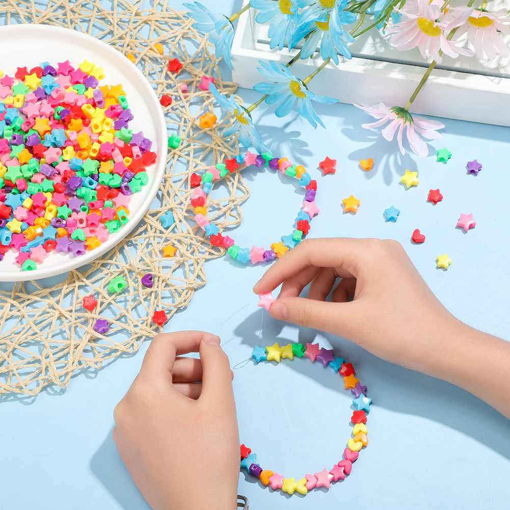 500 ชิ้น DIY ทําด้วยมือลูกปัดข - Jewelry Making For 5 Year Old บทวิจารณ์และราคา