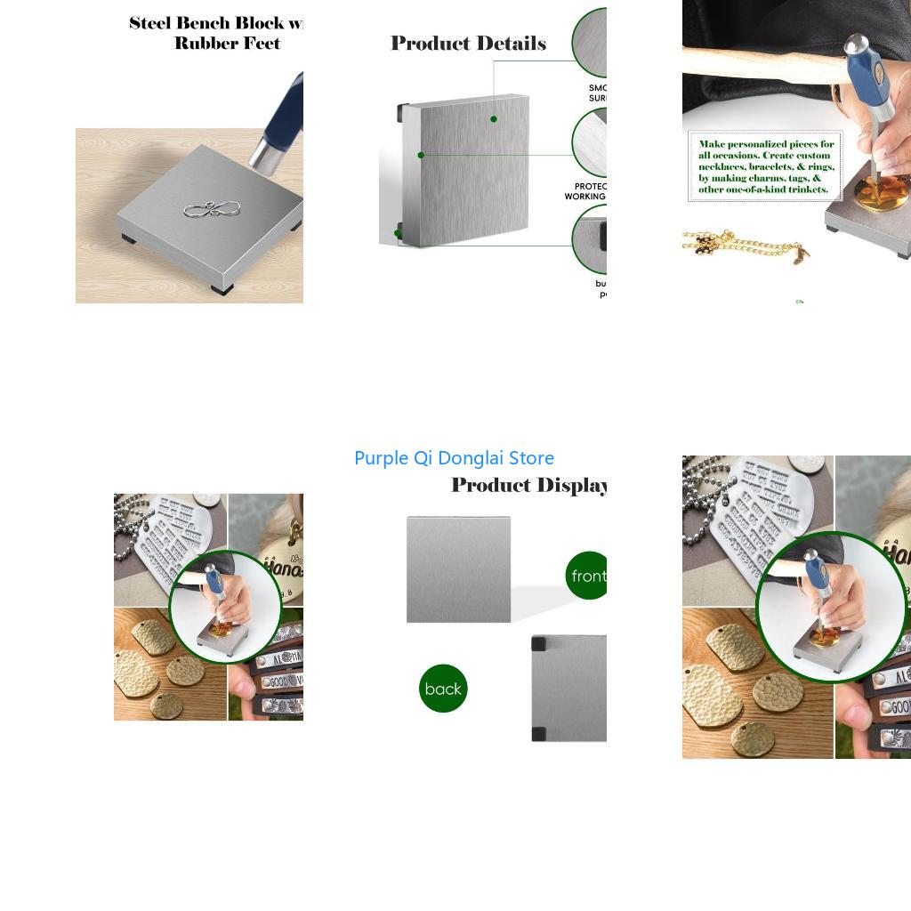 L21E ปั๊มโลหะบล็อกทั่งยางฟุตเค - Jewelry Making Anvil บทวิจารณ์และราคา