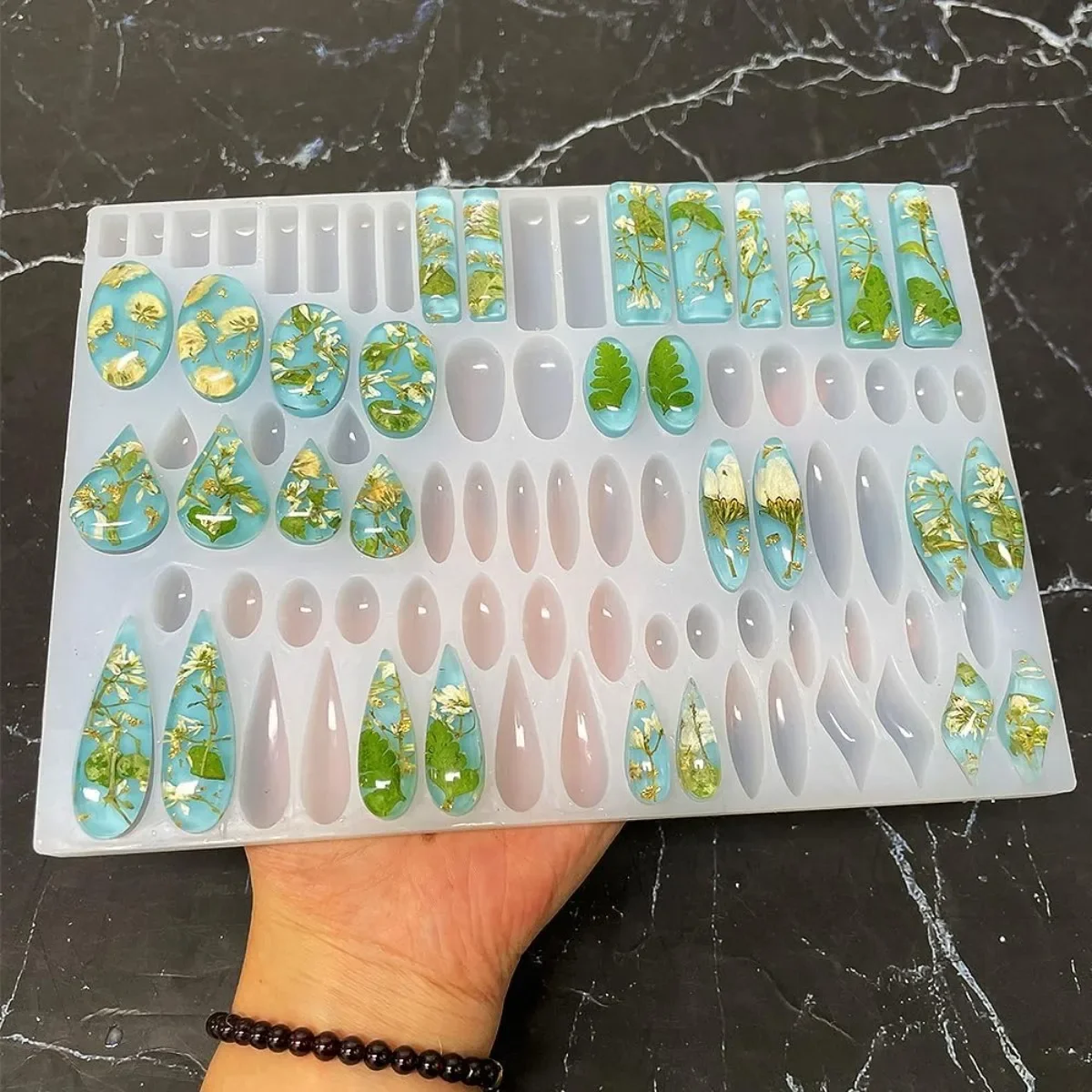 ต่างหูสตั๊ดแม่พิมพ์ซิลิโคน 41  - Jewelry Making Uv Resin Kit บทวิจารณ์และราคา