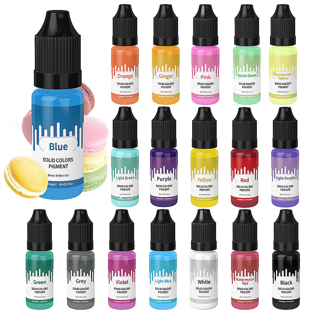 18 สี 10ml Macaron สีพาสเทลสีเ - Jewelry Making Education บทวิจารณ์และราคา