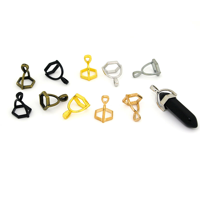 20 ชิ้นอัญมณีหกเหลี่ยมหมวกหินธ - Jewelry Making Gemstones บทวิจารณ์และราคา