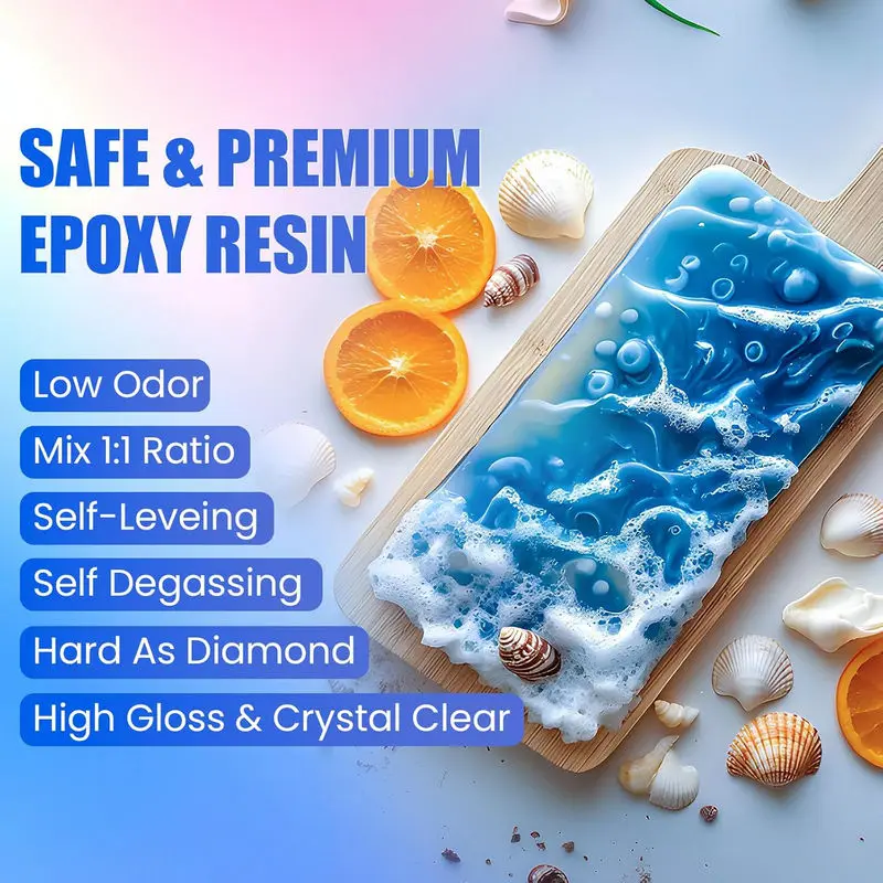 ชุดอีพ็อกซี่เรซิ่นผสมง่าย ใสเห - Jewelry Making Uv Resin Kit บทวิจารณ์และราคา