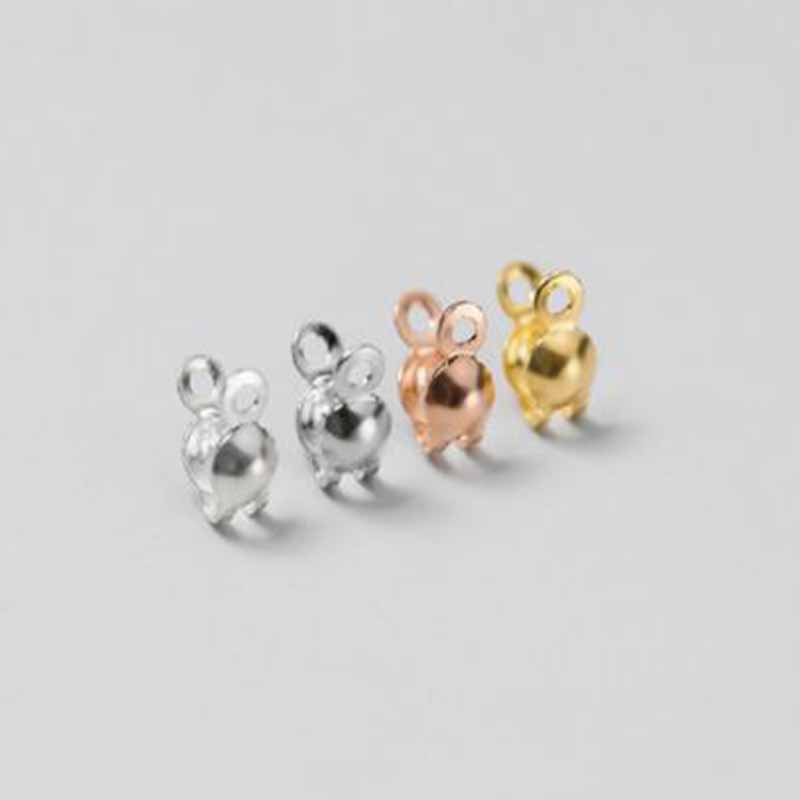 ตัวล็อคปลายลูกปัดเงินแท้ 925 จ - Jewelry Making Bead บทวิจารณ์และราคา