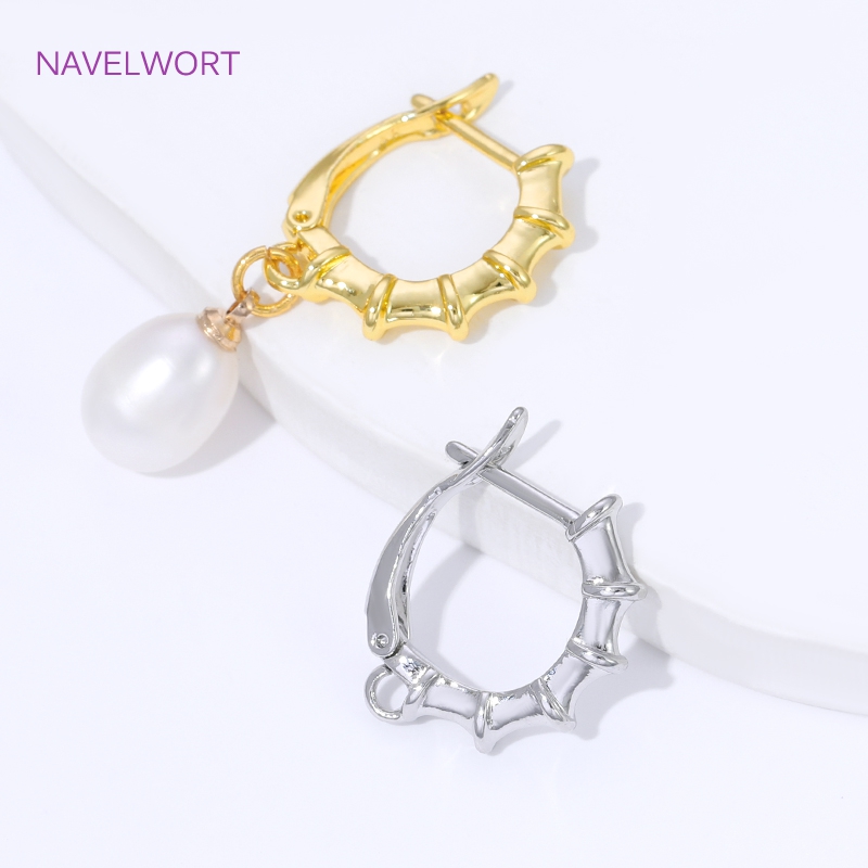 ตะขอเกี่ยวต่างหูแบบเรียบ ชุบทอ - Jewelry Making Kits บทวิจารณ์และราคา