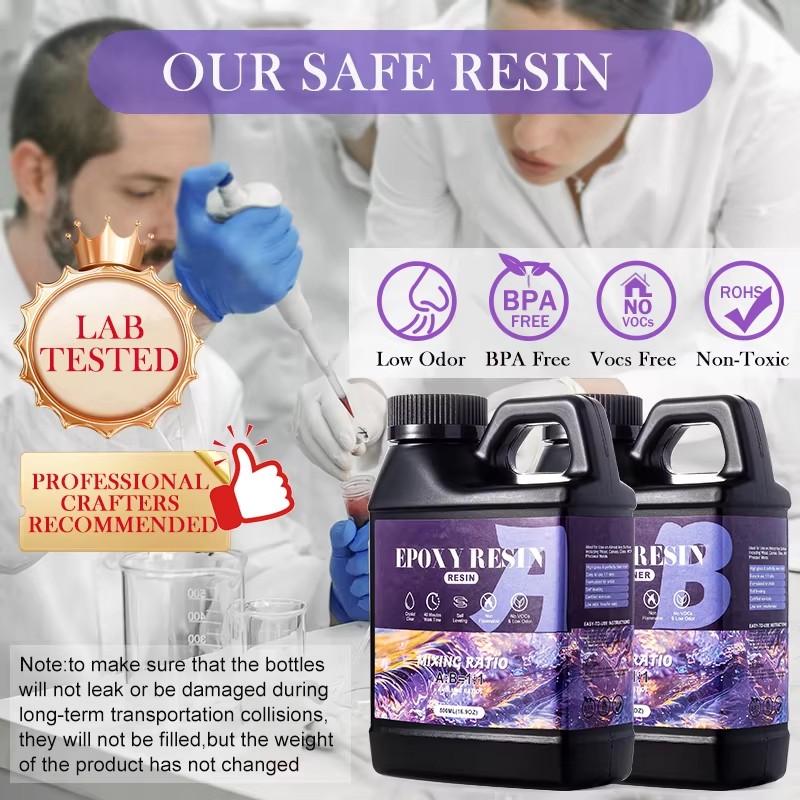 ผสมง่าย 1:1 ชุดเรซินอีพ็อกซี่ค - Jewelry Making Uv Resin Kit บทวิจารณ์และราคา
