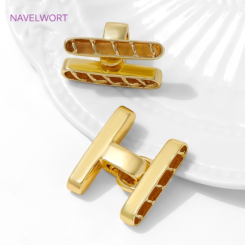 ตัวล็อคสร้อยคอหลายเส้น ชุบทอง  - Jewelry Making Bead บทวิจารณ์และราคา