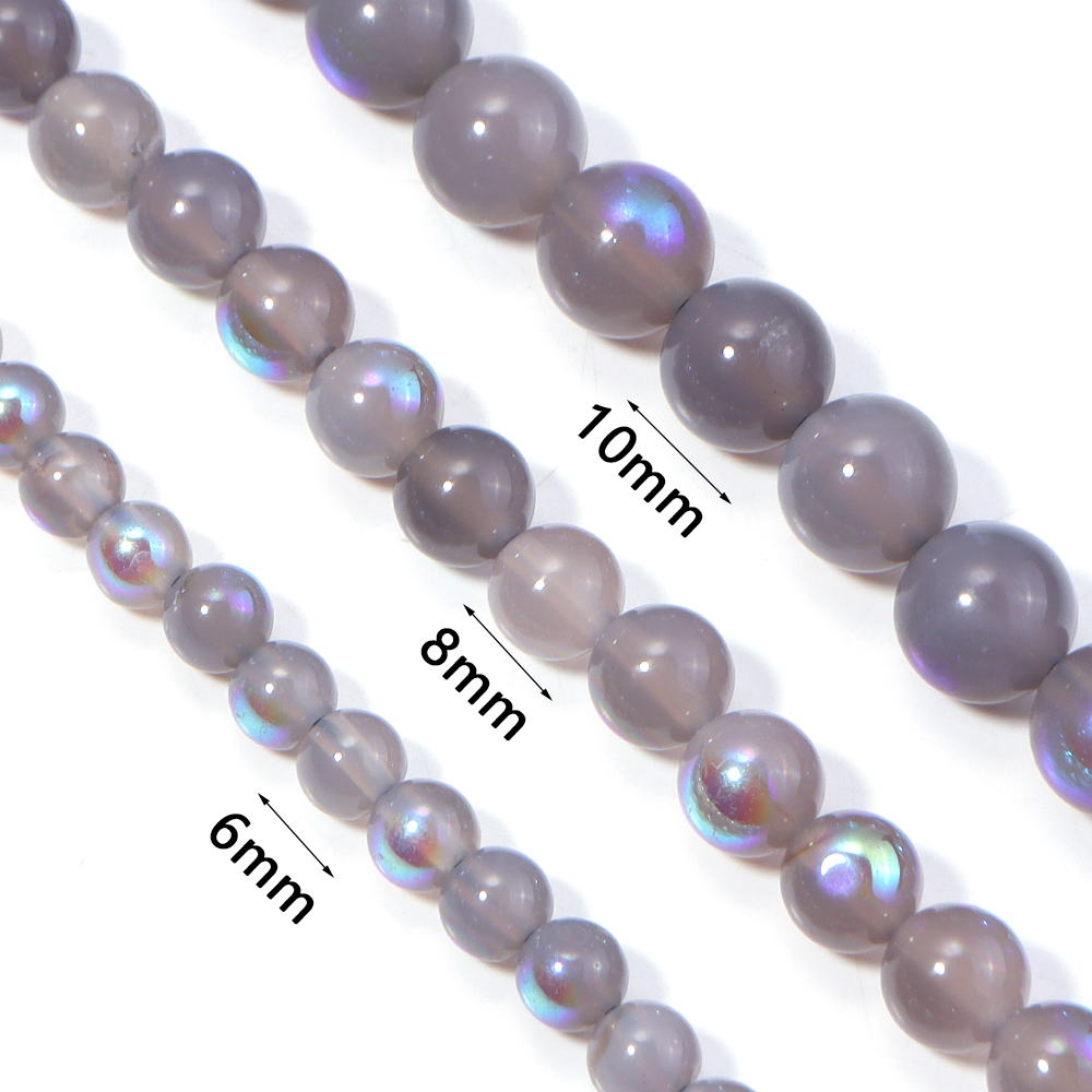 ลูกปัดหินลาบราโดไรต์ธรรมชาติขน - Jewelry Making Gemstones บทวิจารณ์และราคา