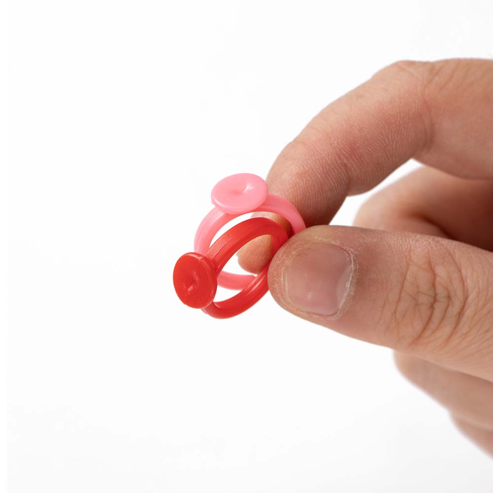100 ชิ้นพลาสติกใสแหวนปรับฐานสํ - Jewelry Making For 5 Year Old บทวิจารณ์และราคา