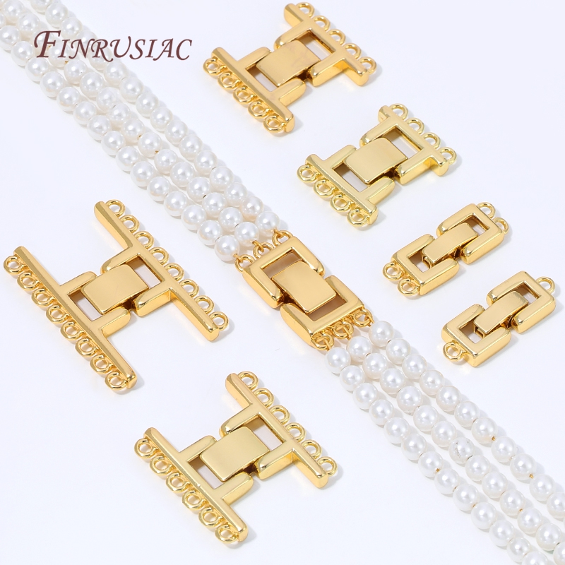 ตัวเชื่อมต่อแบบหลายเส้นชุบทอง  - Jewelry Making Bead บทวิจารณ์และราคา