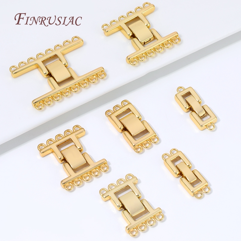ตัวเชื่อมต่อแบบหลายเส้นชุบทอง  - Jewelry Making Bead บทวิจารณ์และราคา