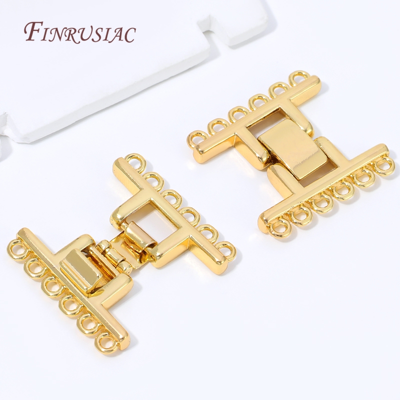 ตัวเชื่อมต่อแบบหลายเส้นชุบทอง  - Jewelry Making Bead บทวิจารณ์และราคา
