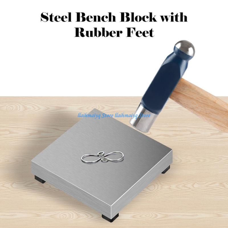 573B ปั๊มโลหะบล็อกทั่งยางฟุตเค - Jewelry Making Anvil บทวิจารณ์และราคา