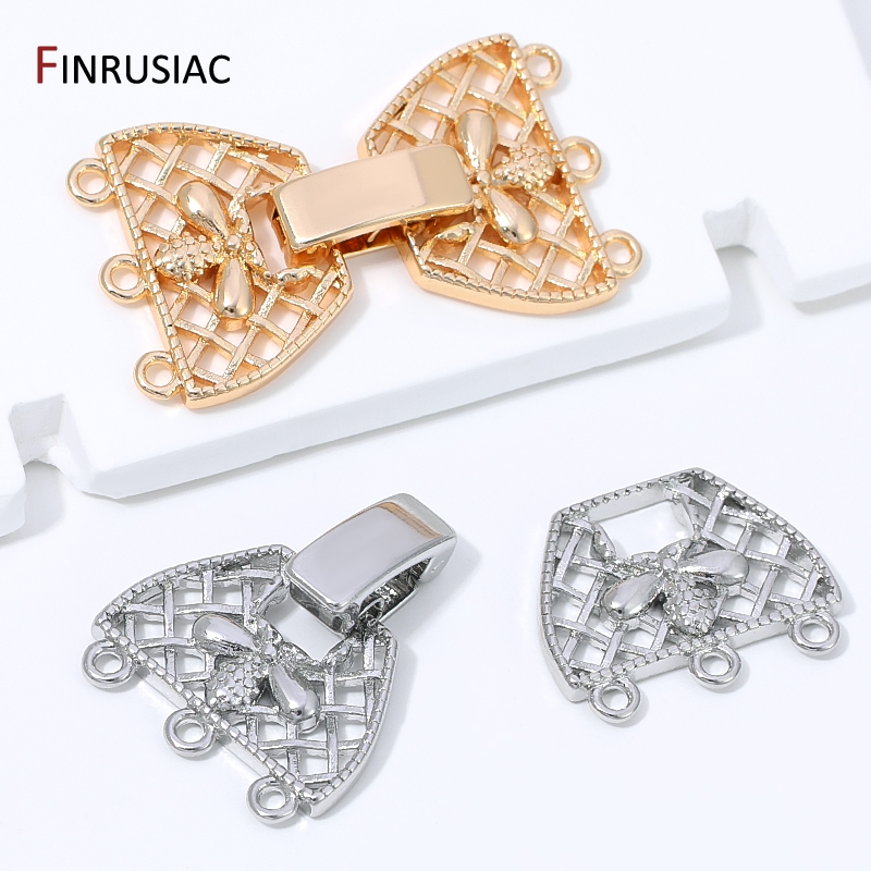 ตัวเชื่อมต่อแบบมีตัวล็อค 3 แถว - Jewelry Making Bead บทวิจารณ์และราคา