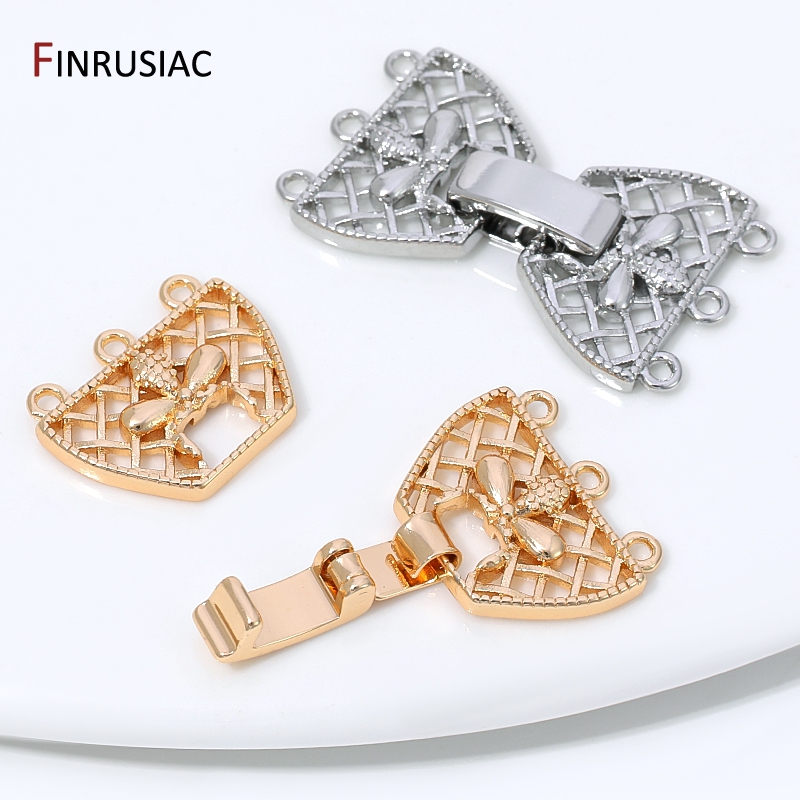 ตัวเชื่อมต่อแบบมีตัวล็อค 3 แถว - Jewelry Making Bead บทวิจารณ์และราคา