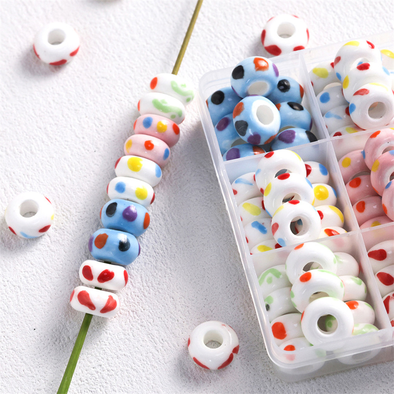 6x15 มม.เด็กสนุกเซรามิคขนาดใหญ - Jewelry Making For 5 Year Old บทวิจารณ์และราคา