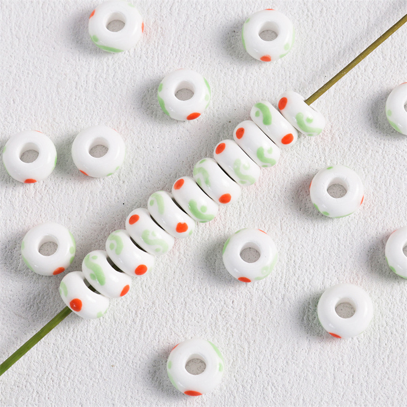 6x15 มม.เด็กสนุกเซรามิคขนาดใหญ - Jewelry Making For 5 Year Old บทวิจารณ์และราคา