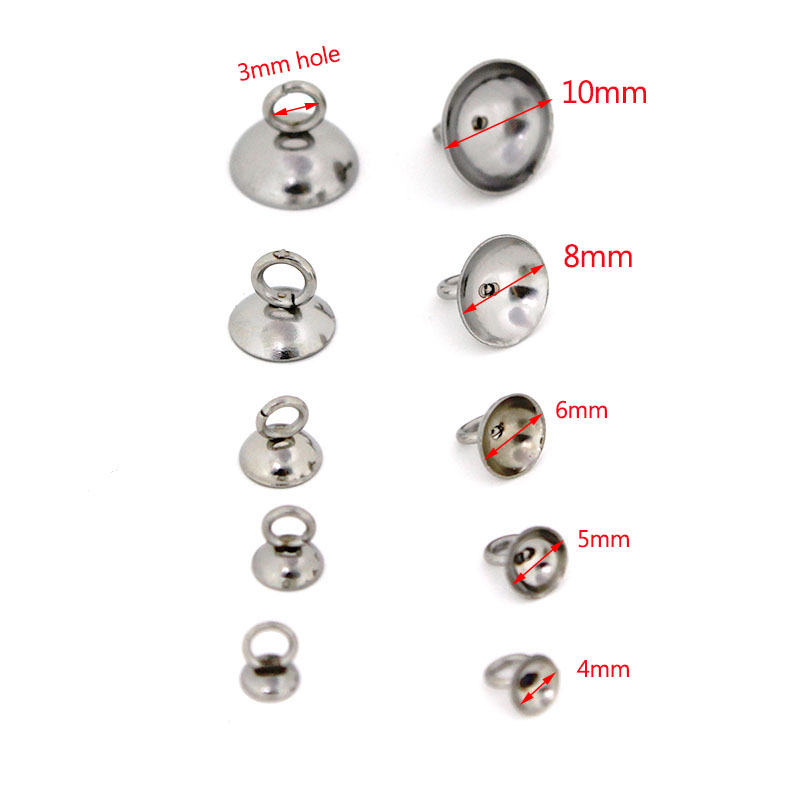 ลูกปัดสแตนเลส 20 ชิ้น ขนาด 4/5 - Jewelry Making Bead บทวิจารณ์และราคา